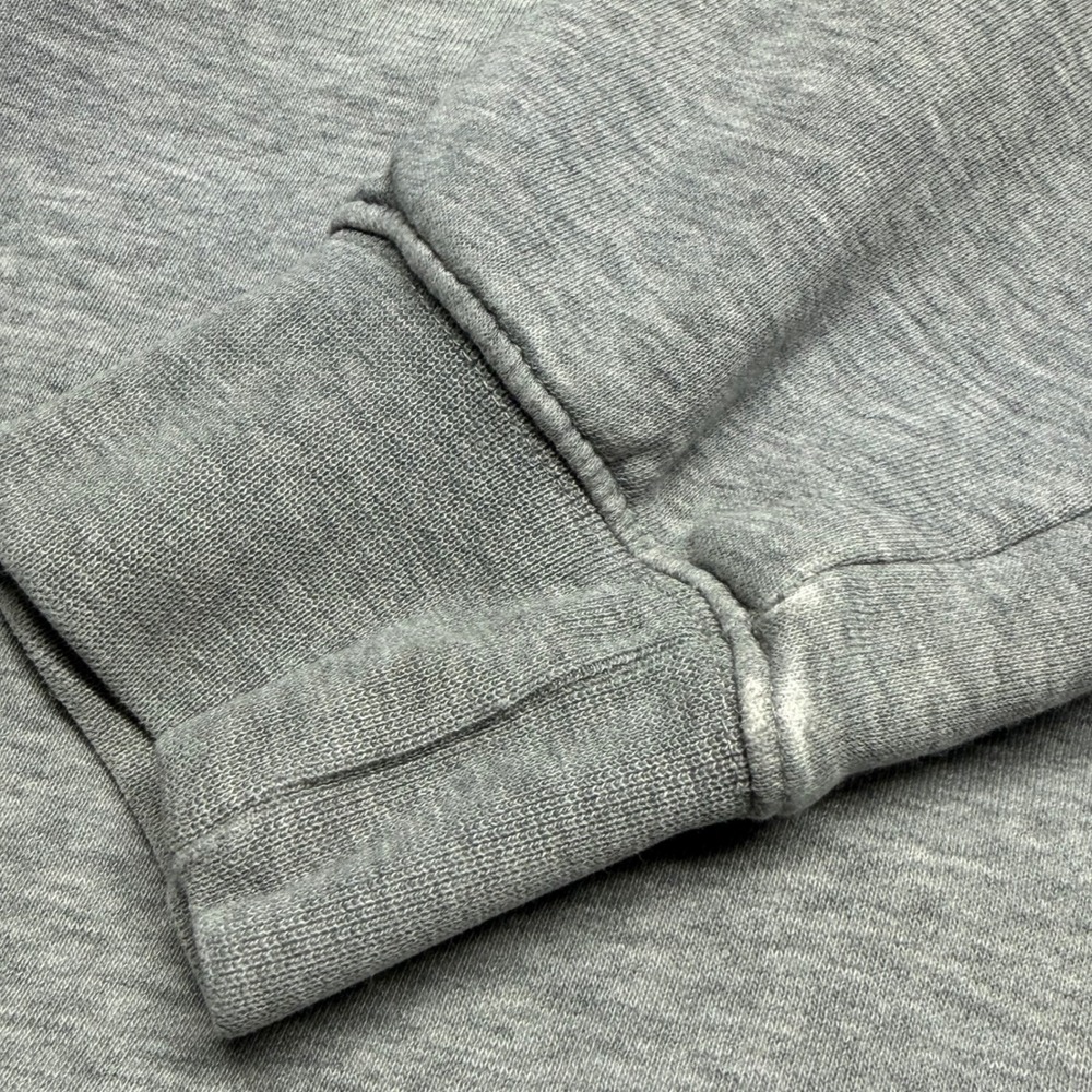 Nike Just Do It Graphic Pullover Mens Large Gray Hoodie Y2K Skater Streetwear - Picture 5 of 10